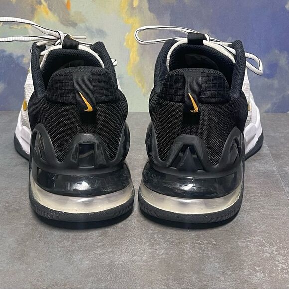 Nike Air Max Alpha Trainer 5 'White Gold Suede' DM0829-101 Men's Sneakers Sz 12 - Picture 5 of 16